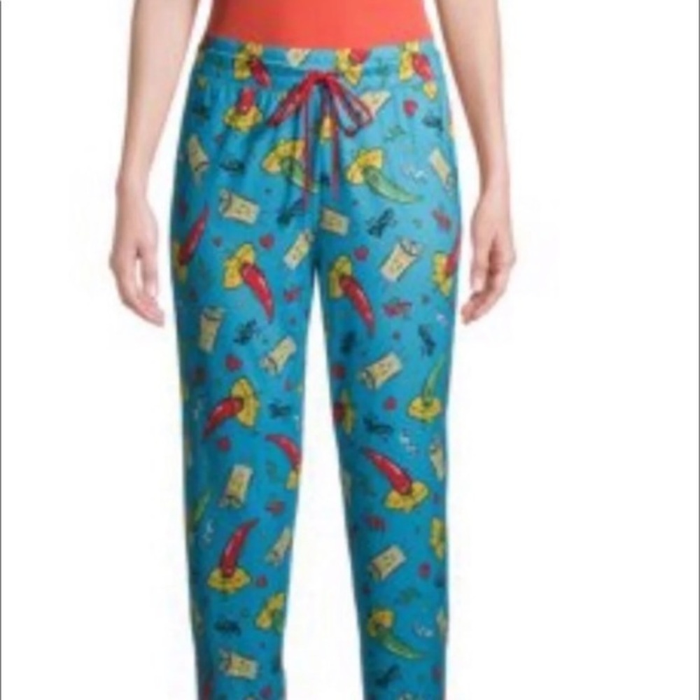 Hot shot Pajamas Women’s‎ Sleep Joggers Size 3X Pants Blue New